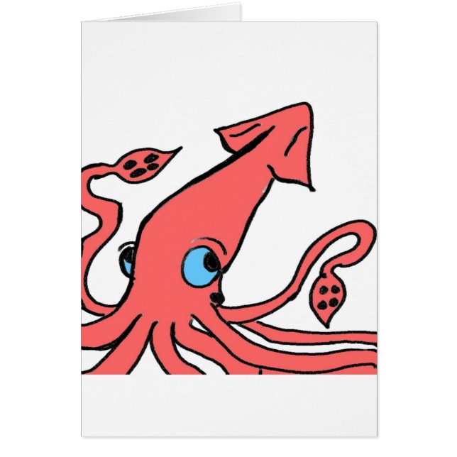Giant pink squid (Front)