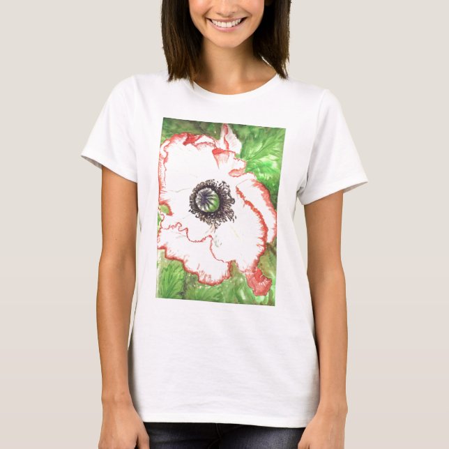 'Giant Poppy' T-Shirt (Front)