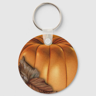 Giant Pumpkin Keychain