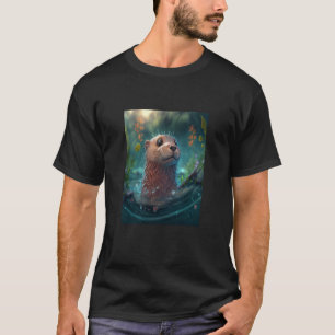 Giant River Otter Fans River Otter Habitat T-Shirt