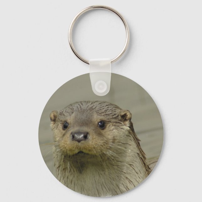 Giant River Otter Keychain (Front)