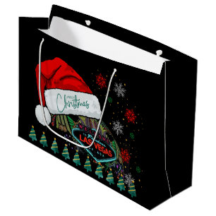 Giant Santa Hat Las Vegas Christmas Gift Bag