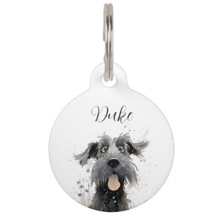 Giant Schnauzer Dog IDTag Pet Tag