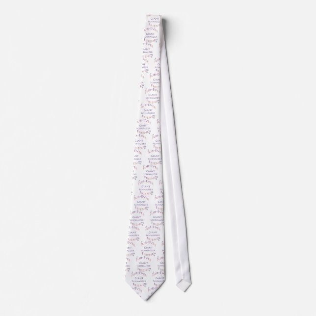 Giant Schnauzer Furever Tie (Front)