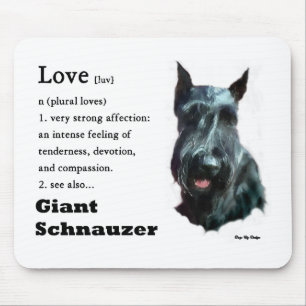 Giant Schnauzer Gifts Mouse Pad