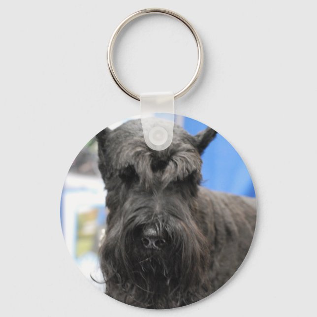 Giant Schnauzer Keychain (Front)