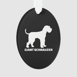giant schnauzer premium ornament