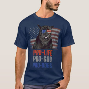 Giant Schnauzer Pro Life Pro God Pro Dogs Premium T-Shirt