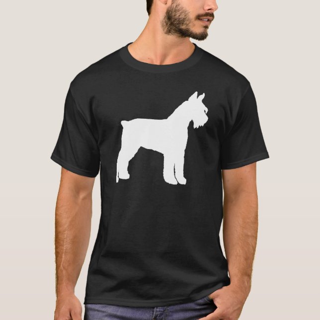 Giant Schnauzer (white) T-Shirt (Front)