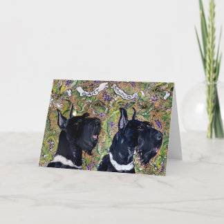 Giant Schnauzers Card