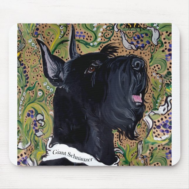 Giant Schnauzers Mouse Pad (Front)