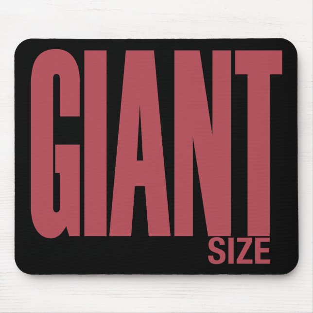 Giant Size Mouse Pad (Front)