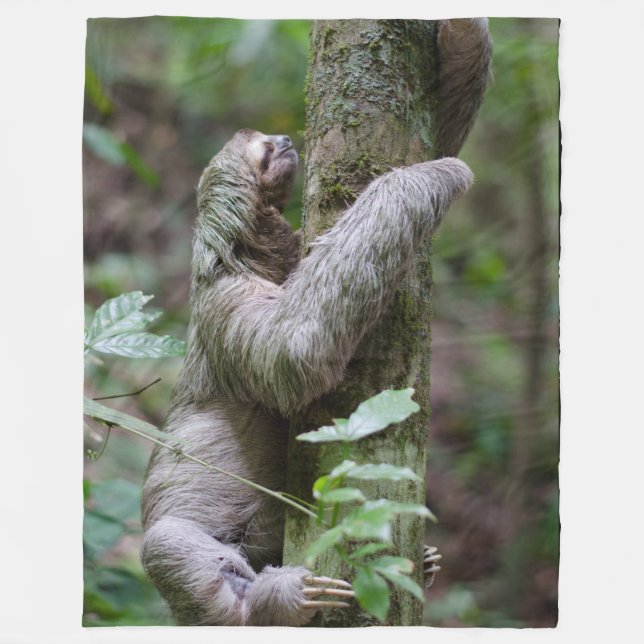 GIANT SLOTH FLEECE BLANKET (Front)