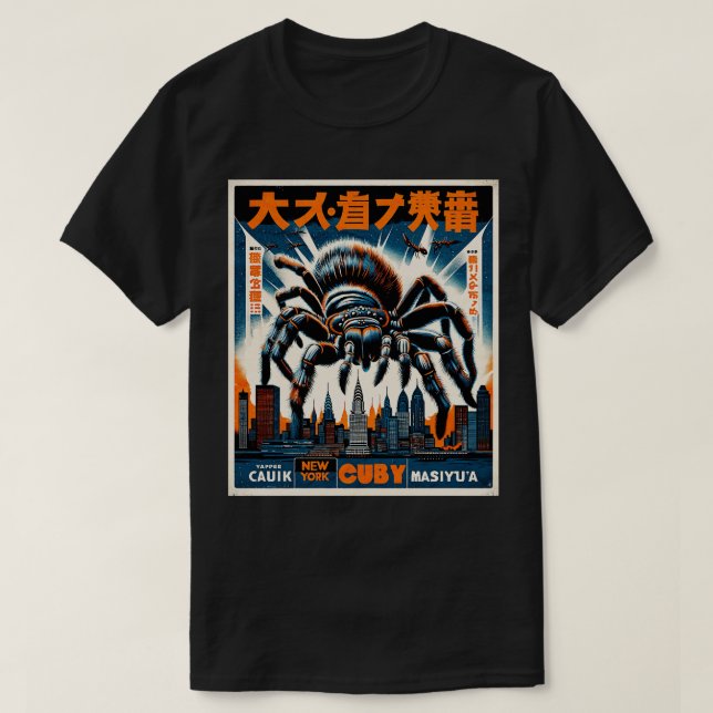 Giant Spider T-Shirt (Design Front)