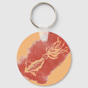 Giant Squid have an honoured place in Sci-Fi world Key Ring