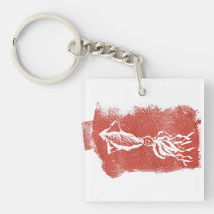 Giant Squid have an honoured place in Sci-Fi world Key Ring