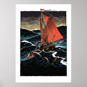 Giant Squid Poster