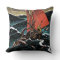 Giant Squid Throw Pillow