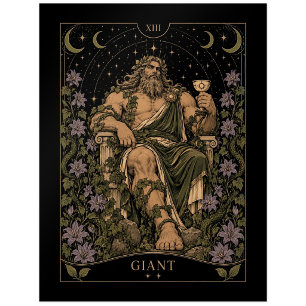Giant, Starlit Tarot Art Postcard