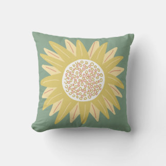 Giant Sunflower Cushion