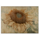 Giant Sunflowers Yellow Old Vintage Rustic Art