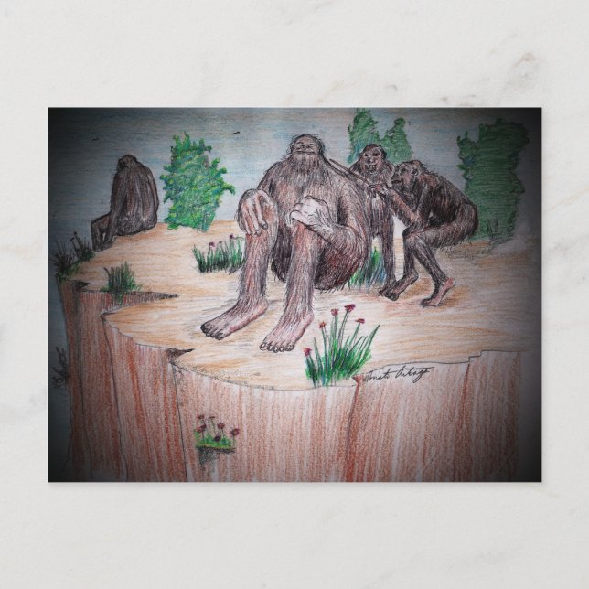 Giant wakes postcard (Front)