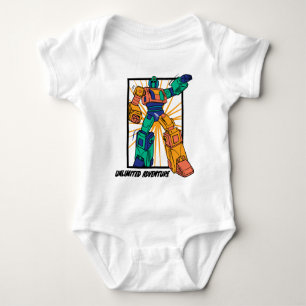 Giant Warrior Robot: Unlimited Adventure Baby Bodysuit
