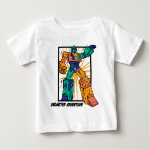 Giant Warrior Robot: Unlimited Adventure Baby T-Shirt