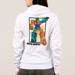 Giant Warrior Robot: Unlimited Adventure Hoodie