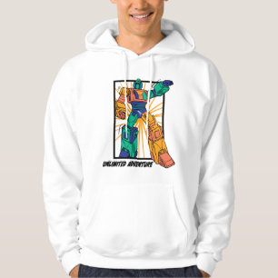 Giant Warrior Robot: Unlimited Adventure Hoodie