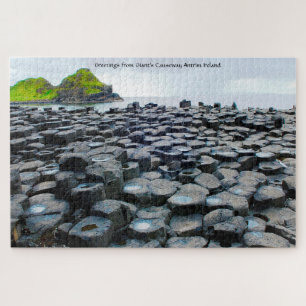 Giant's Causeway Antrim Ireland. Jigsaw Puzzle