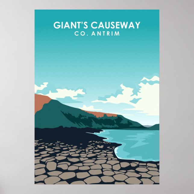 Giant's Causeway Ireland  Poster (Front)