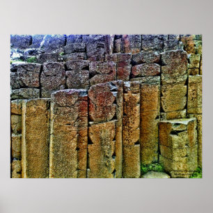 Giant's Causeway Northern Ireland Poster