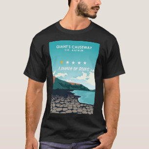 Giant's Causeway One Star Review Northern Ireland  T-Shirt