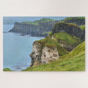 Giant's Head and Dunluce Castle, Northern Ireland Jigsaw Puzzle