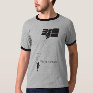 Giants In The Sky boy flying Satellite T-Shirt