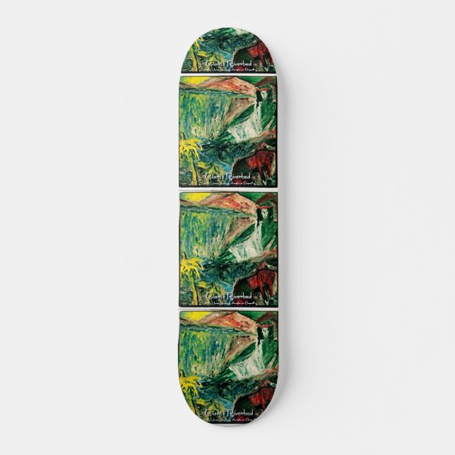 GIANTS RIVERBED SKATEBOARD (Front)