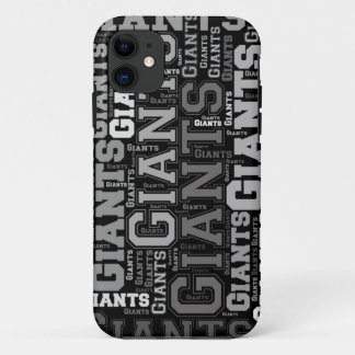 Giants Team Name Collage Case-Mate iPhone Case
