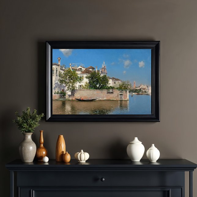 Giardino del Palazzo Vendramin, Martin Rico Poster (Creator Uploaded)