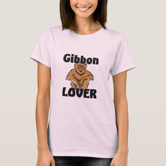 Gibbon Lover T-Shirt (Front)