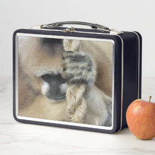 GIBBON METAL LUNCH BOX