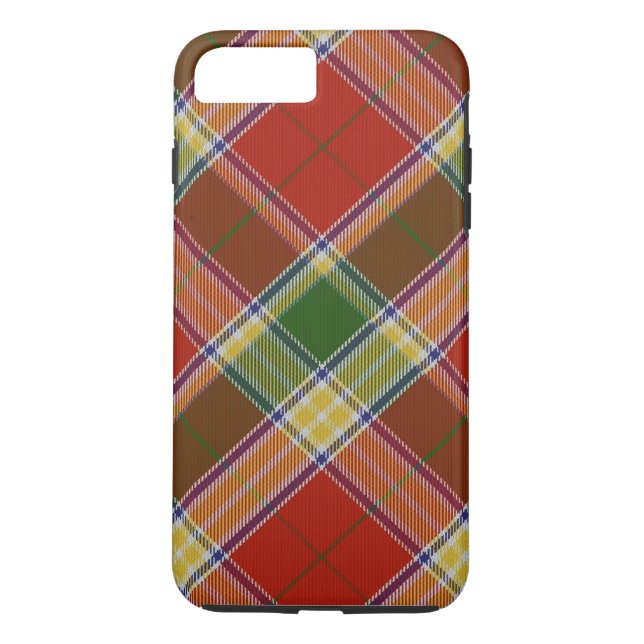 Gibbs/Gibson Tartan iPhone 7 Plus Tough Case (Back)