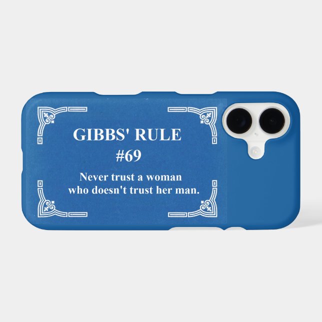 Gibbs' rule 69 (Back (Horizontal))