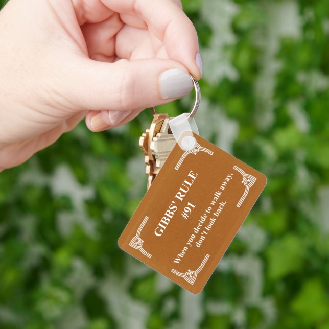 Gibbs' rule 91 key ring (Hand)