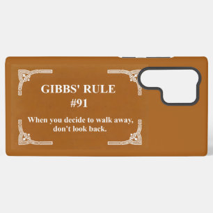 Gibbs' rule 91 samsung galaxy case
