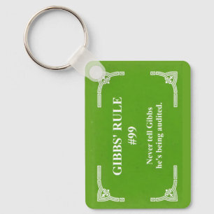 Gibbs' rule 99 key ring
