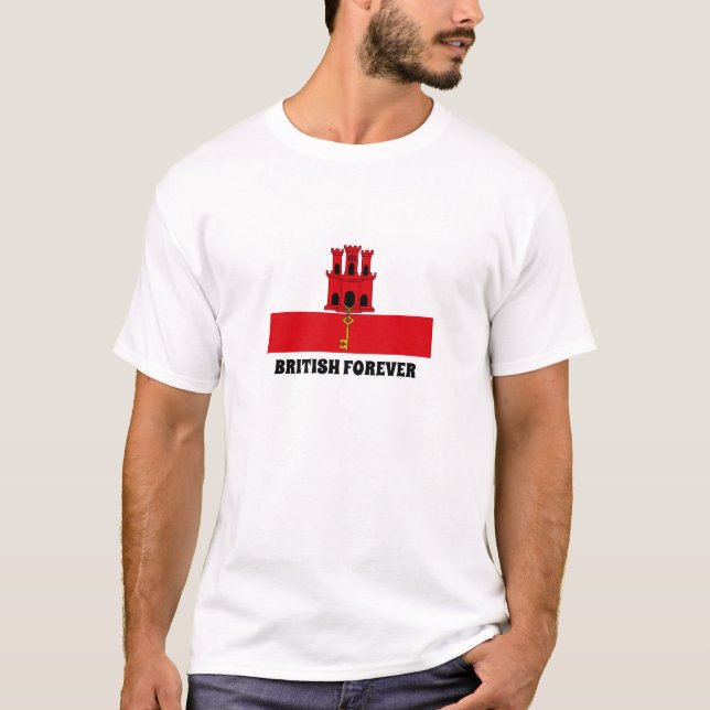 Gibraltar British Forever T-shirt (Front)