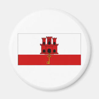 Gibraltar City Flag Magnet