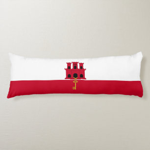 Gibraltar flag body cushion