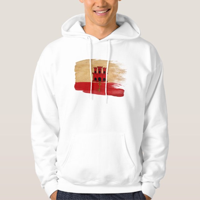 Gibraltar Flag Hoodie (Front)